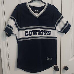 Dallas Cowboys NFL Team Apparel Jersey Shirt - Woman's Size S